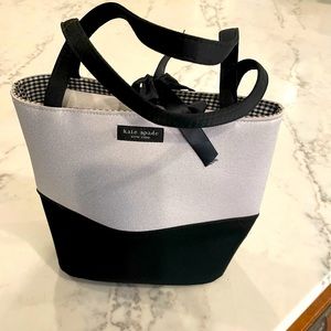 Kate Spade handbag black and taupe color